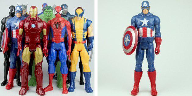 figurki superbohaterów