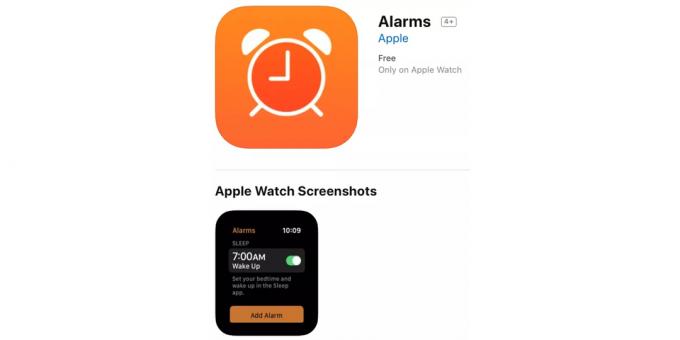 Marka aplikacja do snu toru na Apple Watch