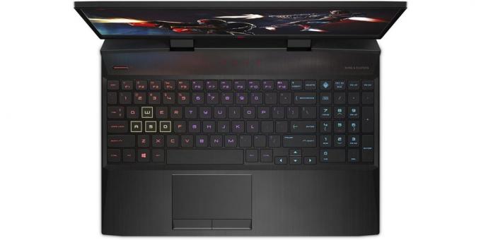 CES 2019: HP Omen 15 Keyboard