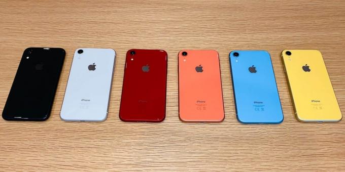 Przegląd iPhone XR: zmiana koloru