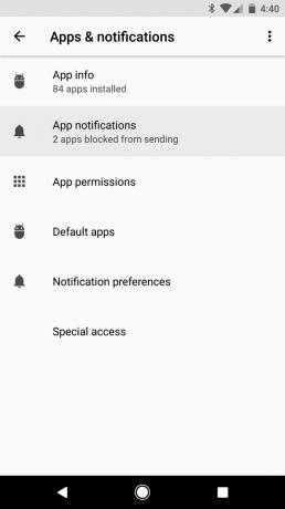 Android O: nieprzeczytane powiadomienia