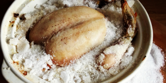 Kaczka w piekarnik: Jak upiec kaczkę w sól receptę Martha Stewart