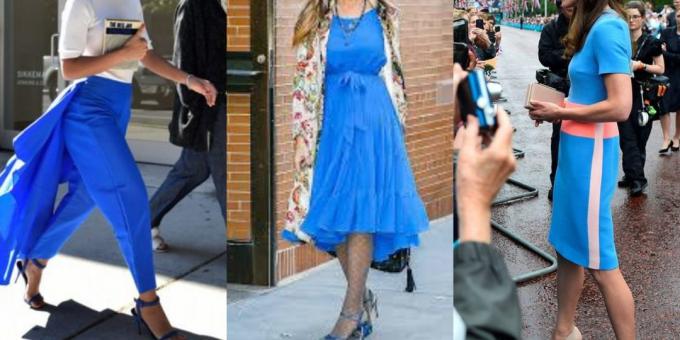 Trendy 2019 kolor: niebieski printsessin