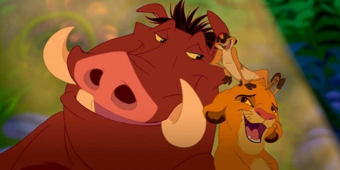 Kreskówki „The Lion King”: piosenka jest ściśle wplecione w narrację, napędzany przez działanie, znaki odsłonić