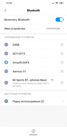 Mi Sport Bluetooth Youth Edition: Lista dodany