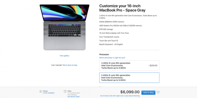 Firma Apple wydała nowy 16-calowy MacBook Pro: lepsze osiągi za te same pieniądze