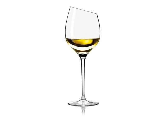 Kieliszek białego wina Sauvignon Blanc