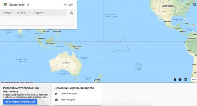 Konto Google: Geolokalizacja