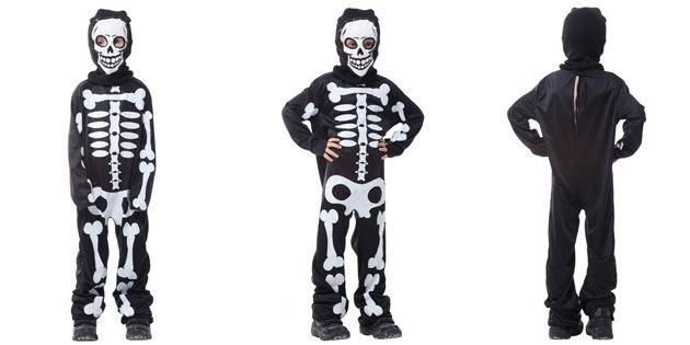 Szkielet kostium na Halloween