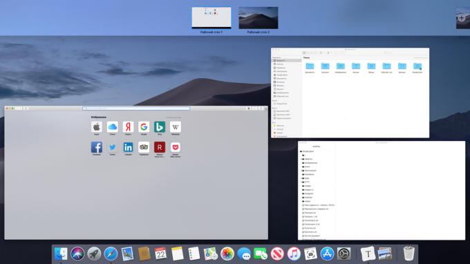 Konfigurowanie wirtualnych pulpitów na Mac