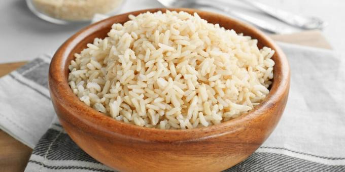 Puszysty ryż z cytryną