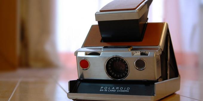 Aparat Polaroid SX-70 Grunt kamera 