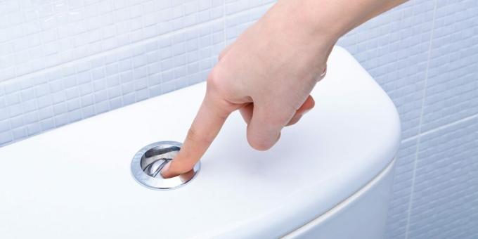 Przycisk spłukiwania toalety