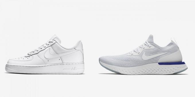 Nowe buty: Nike Air Force 1 i Nike Epic reagować