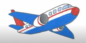 Jak narysować samolot: 21 łatwych sposobów