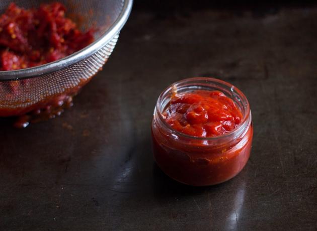 dżem pomidorowy: produkt gotowy