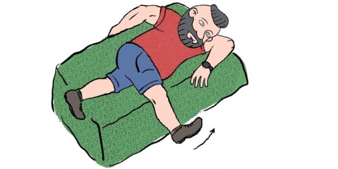 Jak pozbyć się bólu mięśni: relaks leżącej w pasie