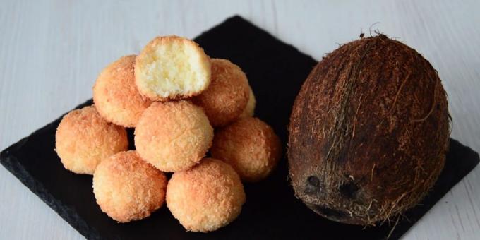 Przepisy: kokosowe ciastka z jaj