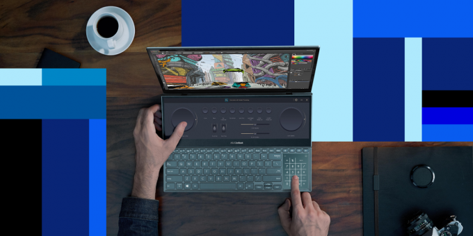 Laptop ASUS ZenBook Pro Duo 15 OLED: czysty dźwięk
