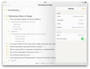 Outlinely - potężne narzędzie do radzenia sobie ze skomplikowanymi tekstami na iPhone i iPad