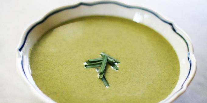 Recepty zupy krem: Krem ze szpinaku