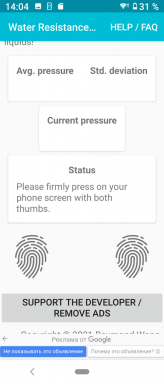 Aplikacja na Androida testuje ochronę przed wilgocią