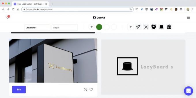 Jak stworzyć logo on-line na stronie internetowej Looka