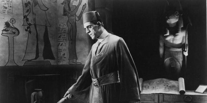 Kadr z filmu o Egipcie „Mumia”
