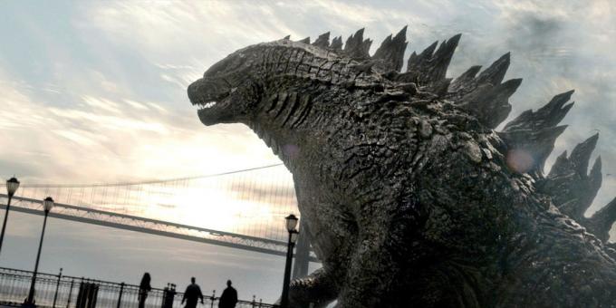 Kadr z filmu "Godzilla"