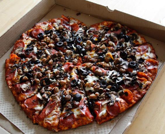 Prezenty na Walentynki: Pizza