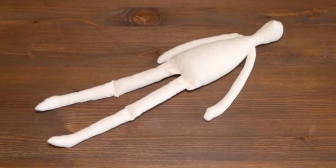 Jak uszyć lalkę Tilda: uszyć ręce