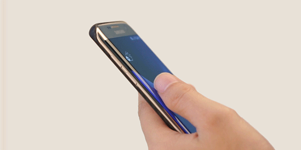 kontrola niewygodne smartfon z zakrzywionego ekranu