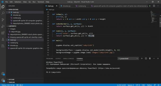Edytory kodu: Visual Studio Code