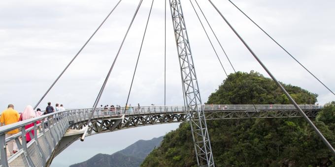 Najbardziej przerażające mosty: most na niebie na wyspie Langkawi