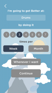 Lepiej Every Time motywowanie aplikacja dla iOS - inne niż pamiętnika swoich osiągnięć