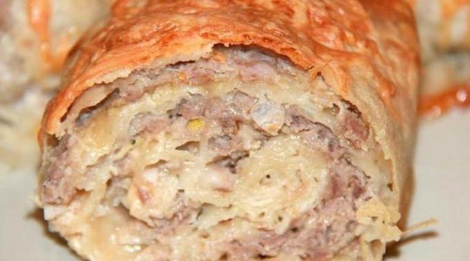 Co gotować mięso mielone: ​​Meat Loaf pita 