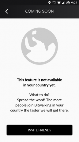 Bitwalking: Transakcja