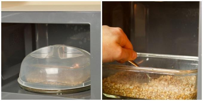 Jak gotować kaszy gryczanej w kuchence mikrofalowej