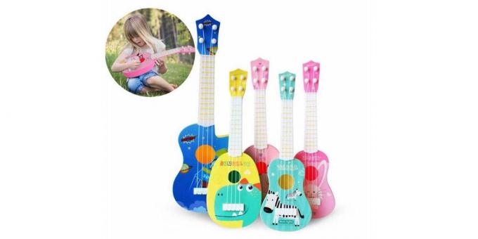 dzieci ukulele