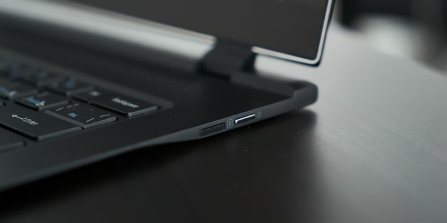 Acer Swift 7: Złącza