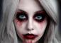 Makijaż na Halloween: 10 pięknych straszne pomysły