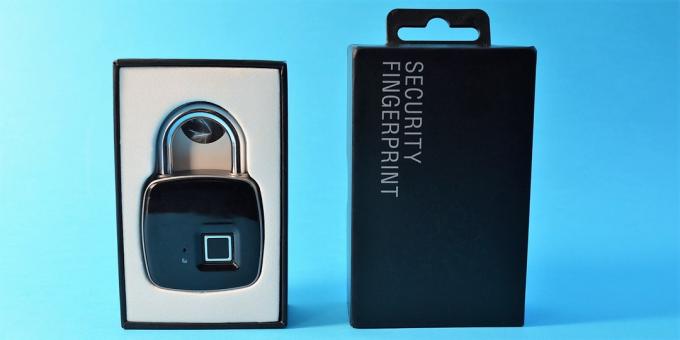 Smart Lock USB Akumulator Inteligentny Keyless Blokada linii papilarnych