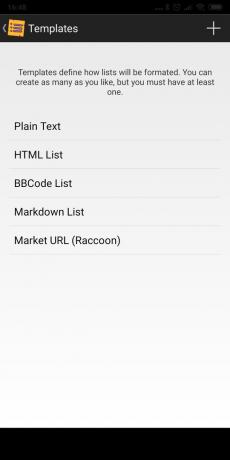 Aplikacje Android kopii zapasowych: Lista moich aplikacji