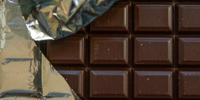 Jakie pokarmy zawierają żelazo: ciemna czekolada