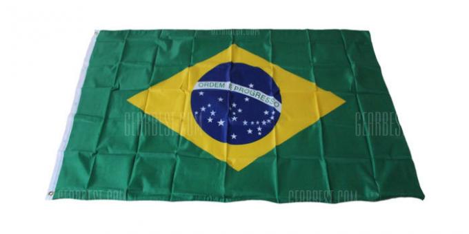 atrybuty sportowe: Brazylia flag