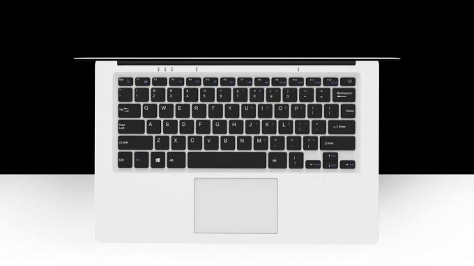 Chuwi LapBook 14.1: Klawiatura i touchpad