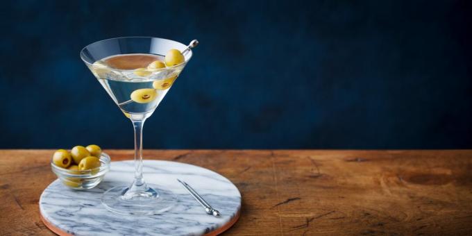 Koktajle alkoholowe: „Brudne Martini”
