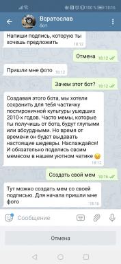 Telegram bot Vsratoslav tworzy mema z dowolnego zdjęcia