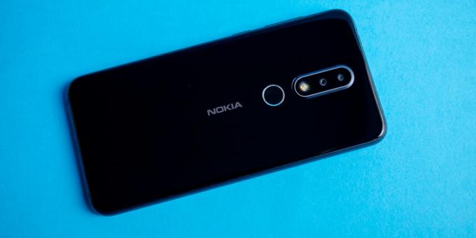 Przegląd Nokia 6.1 Plus: Tylna okładka