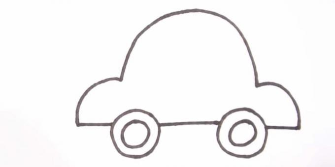 Jak narysować samochód: wykończ ciało